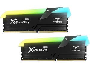 Team T-FORCE XCALIBUR RGB 16GB (2 x 8GB) 288-Pin DDR4 SDRAM DDR4 4000 (PC4 32000) Desktop Memory Model TF5D416G4000HC18EDC01 Team T-FORCE XCALIBUR RGB 16GB (2 x 8GB) 288-Pin DDR4 SDRAM DDR4 4000 (PC4 32000) Desktop Memory Model TF5D416G4000HC18EDC01