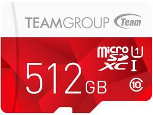 Team Group 512GB Color microSDXC UHS-I/U1 Class 10 Memory Card with Adapter, Speed Up to 80MB/s (TCUSDX512GUHS54) Team Group 512GB Color microSDXC UHS-I/U1 Class 10 Memory Card with Adapter, Speed Up to 80MB/s (TCUSDX512GUHS54)