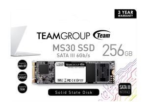 Team Group MS30 M.2 2280 256GB SATA III TLC Internal Solid State Drive (SSD) TM8PS7256G0C101 Team Group MS30 M.2 2280 256GB SATA III TLC Internal Solid State Drive (SSD) TM8PS7256G0C101