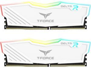 Team T-Force Delta RGB 16GB (2 x 8GB) 288-Pin PC RAM DDR4 3200 (PC4 25600) Desktop Memory Model TF4D416G3200HC16CDC01