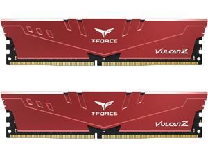 Team T-FORCE VULCAN Z 16GB (2 x 8GB) 288-Pin PC RAM DDR4 3200 (PC4 25600) Intel XMP 2.0 Desktop Memory Model TLZRD416G3200HC16CDC01