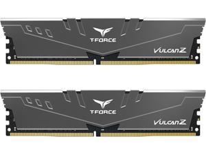 Team T-FORCE VULCAN Z 16GB (2 x 8GB) 288-Pin PC RAM DDR4 3200 (PC4 25600) Intel XMP 2.0 Desktop Memory Model TLZGD416G3200HC16CDC01