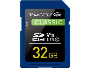 Team Group 32GB Classic SD Card U1 V10 C10 Card Read/Write Speed Up to 80/15MB/s (TSDHC32GIV1001) Team Group 32GB Classic SD Card U1 V10 C10 Card Read/Write Speed Up to 80/15MB/s (TSDHC32GIV1001)