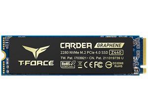 Team Group T-FORCE CARDEA ZERO Z440 M.2 2280 2TB PCIe Gen4 x4 with NVMe 1.3 3D NAND Internal Solid State Drive (SSD) TM8FP7002T0C311