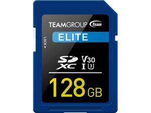 Team Group 128GB Elite SD Card UHS-I U3 V30 Read/Write Speed Up to 90/45MB/s (TESDXC128GIV3001) Team Group 128GB Elite SD Card UHS-I U3 V30 Read/Write Speed Up to 90/45MB/s (TESDXC128GIV3001)