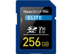 Team Group 256GB Elite SD Card UHS-I U3 V30 Read/Write Speed Up to 90/45MB/s (TESDXC256GIV3001) Team Group 256GB Elite SD Card UHS-I U3 V30 Read/Write Speed Up to 90/45MB/s (TESDXC256GIV3001)