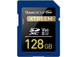 Team Group 128GB Xtreem SD Card UHS-II / U3 / V60 Read/Write Speed Up to 250/120MB/s (TXSDXC128GIIV6001) Team Group 128GB Xtreem SD Card UHS-II / U3 / V60 Read/Write Speed Up to 250/120MB/s (TXSDXC128GIIV6001)