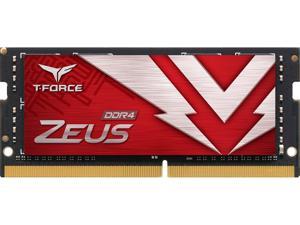 Team T-FORCE ZEUS 64GB (2 x 32GB) 260-Pin DDR4 SO-DIMM DDR4 3200 (PC4 25600) Laptop Memory Model TTZD464G3200HC22DC-S01 Team T-FORCE ZEUS 64GB (2 x 32GB) 260-Pin DDR4 SO-DIMM DDR4 3200 (PC4 25600) Laptop Memory Model TTZD464G3200HC22DC-S01