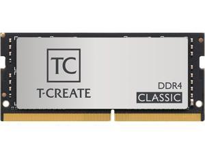 Team T-CREATE CLASSIC 16GB (2 x 8GB) 260-Pin DDR4 SO-DIMM DDR4 3200 (PC4 25600) Laptop Memory Model TTCCD416G3200HC22DC-S01 Team T-CREATE CLASSIC 16GB (2 x 8GB) 260-Pin DDR4 SO-DIMM DDR4 3200 (PC4 25600) Laptop Memory Model TTCCD416G3200HC22DC-S01