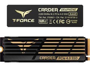 Team Group T-FORCE CARDEA A440 M.2 2280 1TB PCIe Gen 4.0 x4 NVMe 1.4 Internal Solid State Drive (SSD) TM8FPZ001T0C327 Team Group T-FORCE CARDEA A440 M.2 2280 1TB PCIe Gen 4.0 x4 NVMe 1.4 Internal Solid State Drive (SSD) TM8FPZ001T0C327
