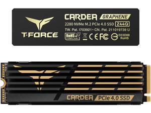 Team Group T-FORCE CARDEA Z44Q M.2 2280 4TB PCIe Gen4.0 x4, NVMe 1.4 QLC Internal Solid State Drive (SSD) TM8FPQ004T0C327