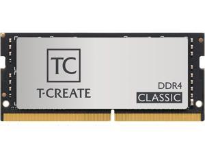 Team T-CREATE CLASSIC 32GB (2 x 16GB) 260-Pin DDR4 SO-DIMM DDR4 2666 (PC4 21300) Laptop Memory Model TTCCD432G2666HC19DC-S01