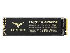 Team Group T-FORCE CARDEA ZERO Z340 M.2 2280 2TB PCIe Gen3 x4 with NVMe 1.3 Internal Solid State Drive (SSD) TM8FP9002T0C311