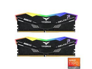 Team T-Force Delta AMD EXPO 32GB (2 x 16GB) 288-Pin PC RAM DDR5 6000 (PC5 48000) Desktop Memory Model FF7D532G6000HC38ADC01