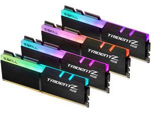G.SKILL TridentZ RGB Series 128GB (4 x 32GB) 288-Pin PC RAM DDR4 4000 (PC4 32000) Desktop Memory Model F4-4000C18Q-128GTZR