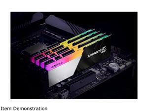 G.SKILL Trident Z Neo Series 64GB (2 x 32GB) 288-Pin DDR4 SDRAM DDR4 3800 (PC4 30400) Desktop Memory Model F4-3800C18D-64GTZN G.SKILL Trident Z Neo Series 64GB (2 x 32GB) 288-Pin DDR4 SDRAM DDR4 3800 (PC4 30400) Desktop Memory Model F4-3800C18D-64GTZN