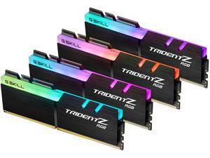 G.SKILL TridentZ RGB Series 32GB (4 x 8GB) 288-Pin DDR4 SDRAM DDR4 4000 (PC4 32000) Intel XMP 2.0 Desktop Memory Model F4-4000C18Q-32GTZRB G.SKILL TridentZ RGB Series 32GB (4 x 8GB) 288-Pin DDR4 SDRAM DDR4 4000 (PC4 32000) Intel XMP 2.0 Desktop Memory Model F4-4000C18Q-32GTZRB