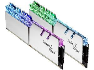 G.SKILL Trident Z Royal Series 16GB (2 x 8GB) 288-Pin PC RAM DDR4 4600 (PC4 36800) Intel XMP 2.0 Desktop Memory Model F4-4600C19D-16GTRSE