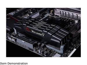 G.SKILL Ripjaws V Series 64GB (2 x 32GB) 288-Pin DDR4 SDRAM DDR4 4400 (PC4 35200) Intel XMP 2.0 Desktop Memory Model F4-4400C19D-64GVK G.SKILL Ripjaws V Series 64GB (2 x 32GB) 288-Pin DDR4 SDRAM DDR4 4400 (PC4 35200) Intel XMP 2.0 Desktop Memory Model F4-4400C19D-64GVK