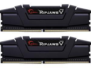 G.SKILL Ripjaws V Series 16GB (2 x 8GB) 288-Pin PC RAM DDR4 3200 (PC4 25600) Intel XMP 2.0 Desktop Memory Model F4-3200C16D-16GVKBN