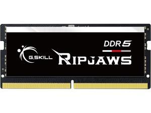 G.SKILL Ripjaws Series 16GB 262-Pin DDR5 SO-DIMM DDR5 4800 (PC4 38400) Laptop Memory Model F5-4800S3434A16GX1-RS