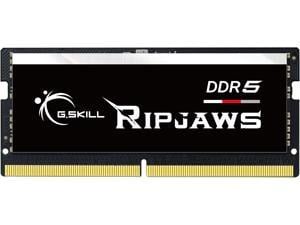 G.SKILL Ripjaws Series 16GB 262-Pin DDR5 SO-DIMM DDR5 5200 (PC5 41600) Laptop Memory Model F5-5200S3838A16GX1-RS
