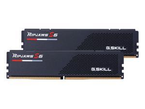 G.SKILL Ripjaws S5 Series 64GB (2 x 32GB) 288-Pin PC RAM DDR5 6000 (PC5 48000) Desktop Memory Model F5-6000J3238G32GX2-RS5K