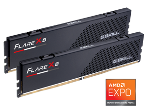 G.SKILL Flare X5 Series 32GB (2 x 16GB) 288-Pin PC RAM DDR5 5200 (PC5 41600) Desktop Memory Model F5-5200J3636C16GX2-FX5