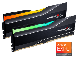 G.SKILL Trident Z5 Neo RGB Series 64GB (2 x 32GB) 288-Pin PC RAM DDR5 6000 (PC5 48000) Desktop Memory Model F5-6000J3238G32GX2-TZ5NR