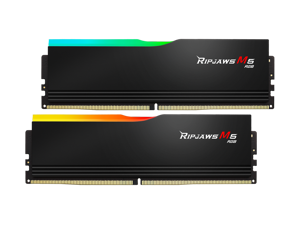 G.SKILL Ripjaws M5 RGB Series 32GB (2 x 16GB) 288-Pin PC RAM DDR5 6000 (PC5 48000) Desktop Memory Model F5-6000J3040F16GX2-RM5RK