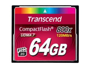 Transcend Premium 64 GB CompactFlash CF Card
