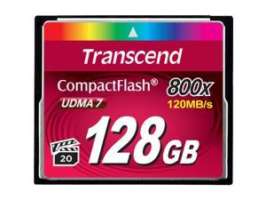 Transcend Premium 128 GB CompactFlash (CF) Card