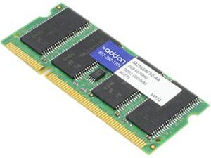 AddOn - Memory Upgrades 2GB 200-Pin DDR2 SO-DIMM DDR2 667 (PC2 5200) Unbuffered Dual Rank Memory Model M25664F50-AA AddOn - Memory Upgrades 2GB 200-Pin DDR2 SO-DIMM DDR2 667 (PC2 5200) Unbuffered Dual Rank Memory Model M25664F50-AA