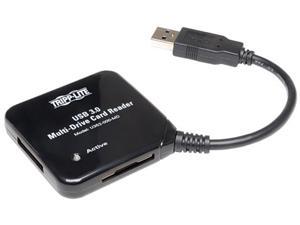 Tripp Lite USB 3.0 SuperSpeed Multi Drive Smart Card Flash Memory Media Reader/Writer (U352-000-MD)