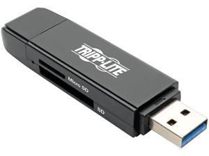 Tripp Lite USB-C Memory Card Reader, 2-in-1 USB-A/USB-C, USB 3.1 Gen 1 (U452-000-SD-A)