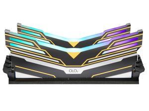 OLOy WarHawk RGB 32GB (2 x 16GB) 288-Pin DDR4 SDRAM DDR4 3000 (PC4 24000) Desktop Memory Model MD4U163016BEDA