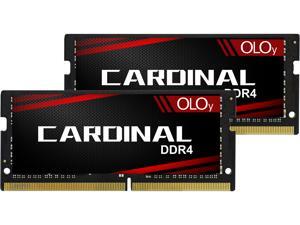 OLOy 32GB (2 x 16GB) 260-Pin DDR4 SO-DIMM DDR4 2666 (PC4 21300) Laptop Memory Model MD4S162619MZDC OLOy 32GB (2 x 16GB) 260-Pin DDR4 SO-DIMM DDR4 2666 (PC4 21300) Laptop Memory Model MD4S162619MZDC
