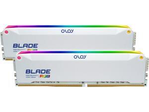 OLOy Blade RGB 32GB (2 x 16GB) 288-Pin DDR4 SDRAM DDR4 3200 (PC4 25600) Desktop Memory Model ND4U1632162BRWDE OLOy Blade RGB 32GB (2 x 16GB) 288-Pin DDR4 SDRAM DDR4 3200 (PC4 25600) Desktop Memory Model ND4U1632162BRWDE