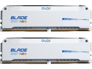 OLOy Blade RGB 32GB (2 x 16GB) 288-Pin DDR4 SDRAM DDR4 3200 (PC4 25600) Desktop Memory Model ND4U1632162BRWDE OLOy Blade RGB 32GB (2 x 16GB) 288-Pin DDR4 SDRAM DDR4 3200 (PC4 25600) Desktop Memory Model ND4U1632162BRWDE