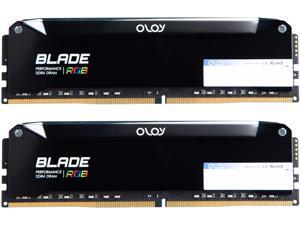 OLOy Blade RGB 32GB (2 x 16GB) 288-Pin DDR4 SDRAM DDR4 3200 (PC4 25600) Desktop Memory Model ND4U1632162BRPDE OLOy Blade RGB 32GB (2 x 16GB) 288-Pin DDR4 SDRAM DDR4 3200 (PC4 25600) Desktop Memory Model ND4U1632162BRPDE
