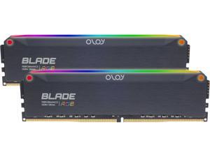 OLOy Blade RGB 64GB (2 x 32GB) 288-Pin PC RAM DDR4 4000 (PC4 32000) Desktop Memory Model ND4U3240180DRKDE