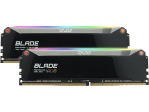 OLOy Blade RGB 64GB (2 x 32GB) 288-Pin PC RAM DDR4 3200 (PC4 25600) Desktop Memory Model ND4U3232161BRPDE