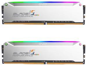 OLOy Blade RGB 16GB (2 x 8GB) 288-Pin PC RAM DDR5 5600 (PC5 44800) Intel XMP 3.0 Desktop Memory Model ND5U0856360BRSDE