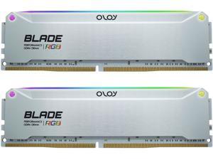 OLOy Blade (OLOY) 16GB (2 x 8GB) 288-Pin PC RAM RGB DDR4 3600 (PC4 28800) Desktop Memory Model ND4U0836163BRADE