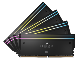 CORSAIR Dominator Titanium 64GB (4 x 16GB) DDR5 6400 (PC5 51200) Desktop Memory Model CMP64GX5M4B6400C32