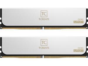 Team Group T-CREATE EXPERT 64GB (2 x 32GB) 288-Pin PC RAM DDR5 6400 (PC5 51200) Desktop Memory Model CTCWD564G6400HC34BDC01