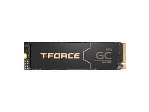 Team Group T-FORCE GC PRO M.2 2280 4TB PCIe Gen 5.0x4 with DRAM CACHE with NVMe 2.0 3D NAND Internal Solid State Drive (SSD) TM8FFL004T0C129