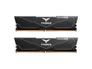 Team T-Force Vulcan 32GB (2 x 16GB) DDR5 6000 (PC5 48000) Desktop Memory Model FLBD532G6000HC30DC01