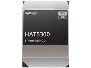 Synology HAT5300-8T Enterprise 8TB HDD SATA III 6Gb/s 512e 7200 RPM 256MB Cache 3.5" Internal Hard Drive
