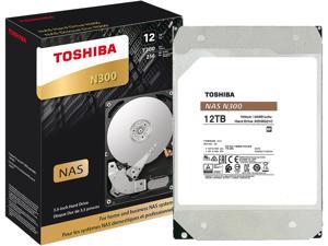 TOSHIBA N300 HDWG21CXZSTA 12TB 7200 RPM 256MB Cache SATA 6.0Gb/s 3.5